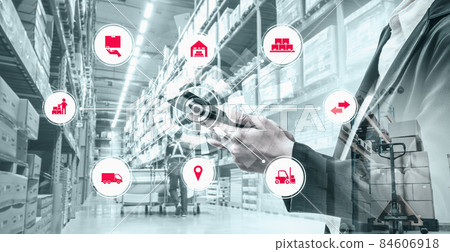 Smart warehouse management system with innovative internet of things technology 84606918