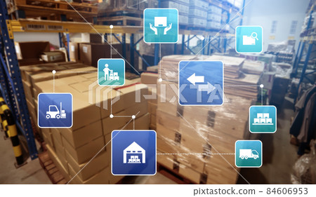 Smart warehouse management system with innovative internet of things technology 84606953