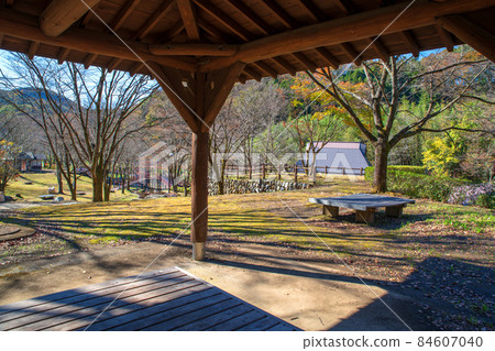 Kodaira no Sato Water Park View from Azumaya Autumn leaves season Autumn scenery Kodaira no Sato Water Park View from Azumaya Autumn leaves season Autumn scenery 84607040