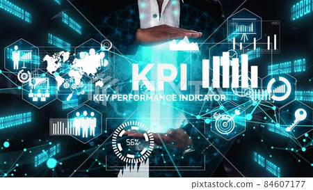 KPI Key Performance Indicator for Business conceptual 84607177