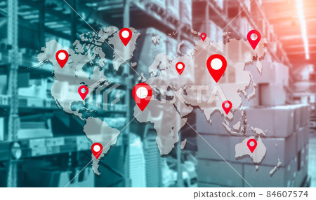 Smart warehouse management system with innovative internet of things technology 84607574