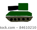 Tank battle illustration 7-year-old illustration 84610210