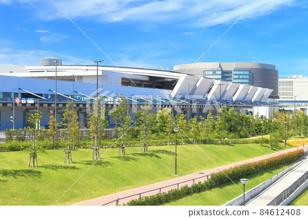 [東京] 晴天下的豐洲市場（中央批發市場） 84612408