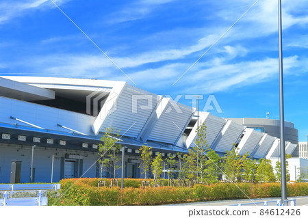 [Tokyo] Toyosu Market under sunny weather (Central Wholesale Market) 84612426