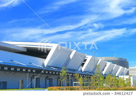 [Tokyo] Toyosu Market under sunny weather (Central Wholesale Market) 84612427