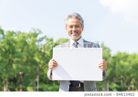 高級男性商務白板 高級男性商務白板 84613402