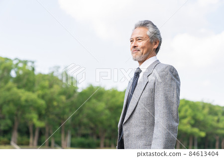 Senior male business Senior male business 84613404