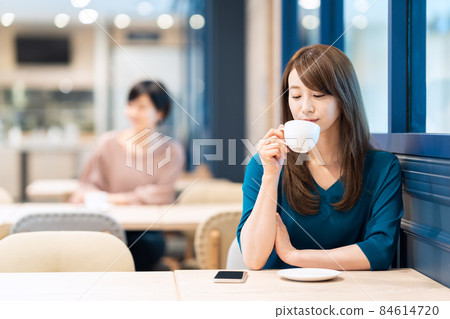 女性咖啡廳下午茶時間拍攝合作：Creadisce（丸善遊書堂株式會社） 84614720