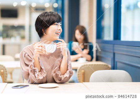 女性咖啡廳下午茶時間拍攝合作:Creadisce(丸善遊書堂株式會社) 女性咖啡廳下午茶時間拍攝合作:Creadisce(丸善遊書堂株式會社) 84614728