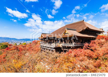 Autumn Kyoto Kiyomizu-dera Main Hall Autumn Kyoto Kiyomizu-dera Main Hall 84615470