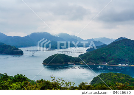 龍觀山展望台（若松大橋）【長崎縣南松浦區新上五戶町】 84616680