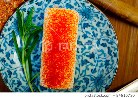 French cheese and fresh baguette on a wood cutter French cheese and fresh baguette on a wood cutter 84616750