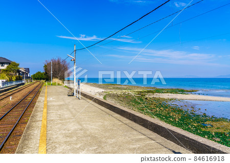 島原鐵道大崎站【長崎縣島原市】 84616918