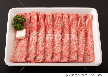 牛肩肉壽喜燒肉（日本黑牛） 84618583