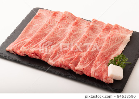 牛肩肉壽喜燒肉（日本黑牛） 84618590