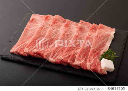 牛肩肉壽喜燒肉（日本黑牛） 84618605