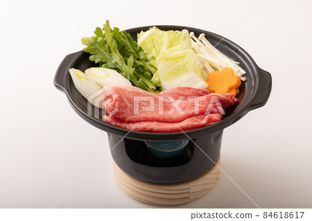 牛肉壽喜燒鍋(一人份) 牛肉壽喜燒鍋(一人份) 84618617