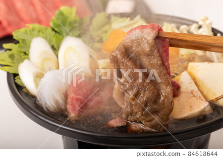 牛肉壽喜燒鍋（一人份） 84618644