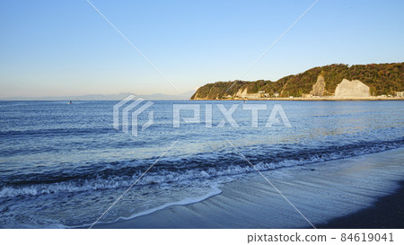 Winter in Zushi Beach, Zushi City, Shonan Kanagawa Prefecture Winter in Zushi Beach, Zushi City, Shonan Kanagawa Prefecture 84619041
