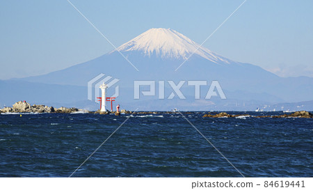 湘南三浦半島神奈川縣三浦區葉山町的冬天 84619441