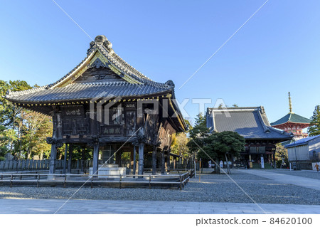 Naritasan Shinshoji Temple 清晨Komeido Peace Pagoda 84620100