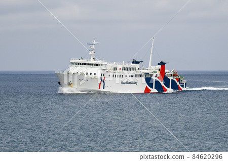 北海道夏季的稚內港 84620296