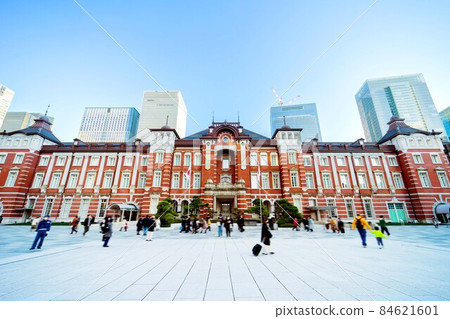 東京站丸之內口站前視圖 84621601