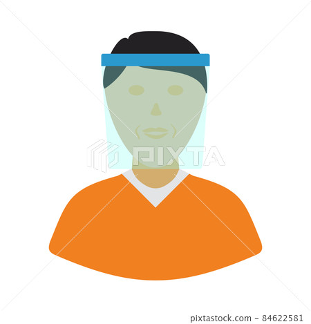 Face Shield Icon Face Shield Icon 84622581