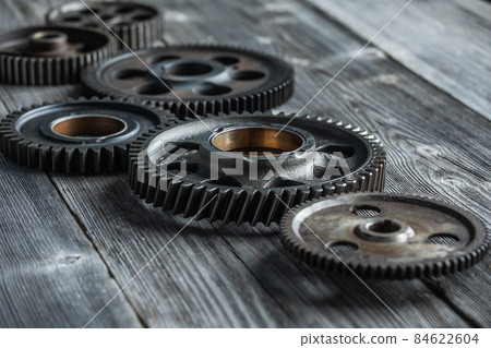 Gears and cogs business concept 84622604