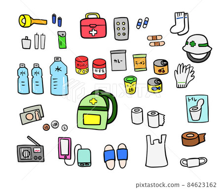 防災用品圖 84623162