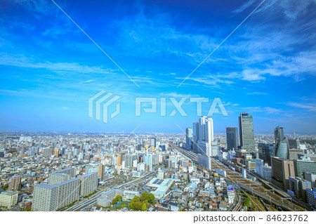 從名古屋市的環球門鳥瞰名古屋站 84623762
