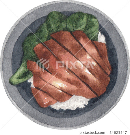 Hong Kong food and ingredients watercolor clipart png 84625347