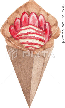 Hong Kong food and ingredients watercolor clipart png 84625362