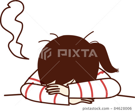 一個在跪拜時嘆息的女人。 84628006