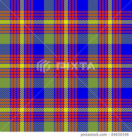 Check plaid seamless pattern. 84630346