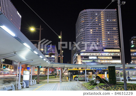 Kagoshima Central Tower night view Kagoshima Central Tower night view 84631229