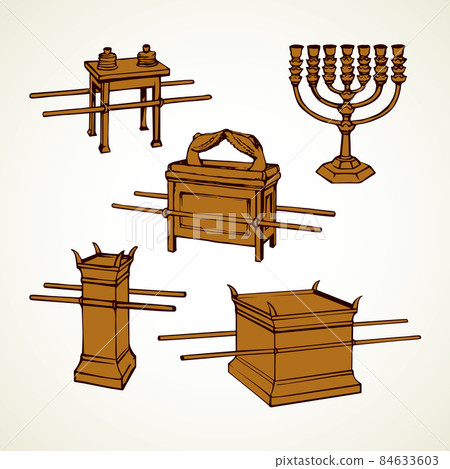 Altar. Vector drawing 84633603