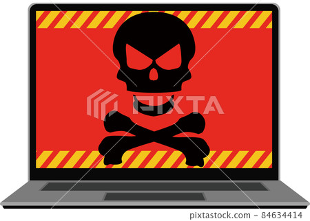 Illustration of fraud that uses computer trouble to purchase money, e-commerce and prepaid cards Illustration of fraud that uses computer trouble to purchase money, e-commerce and prepaid cards 84634414