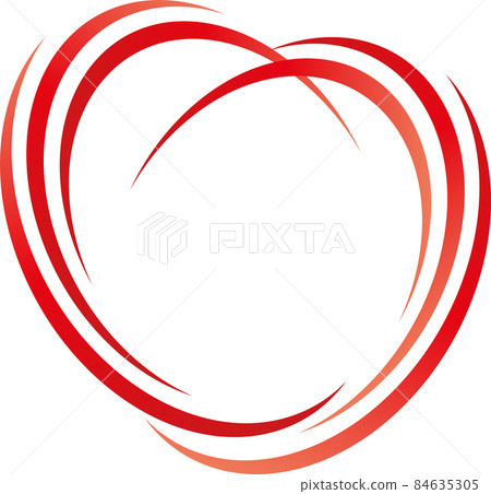 Heart, circles, spiral, logo Heart, circles, spiral, logo 84635305