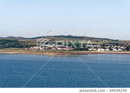 View of Ardrossan town - Scotland 84636249