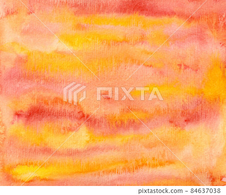 Fresh orange, yellow and red watercolor background Fresh orange, yellow and red watercolor background 84637038