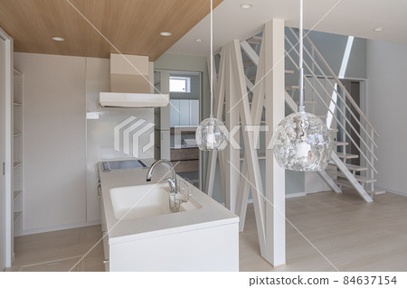 房屋形象 新建房屋 廚房客廳 84637154