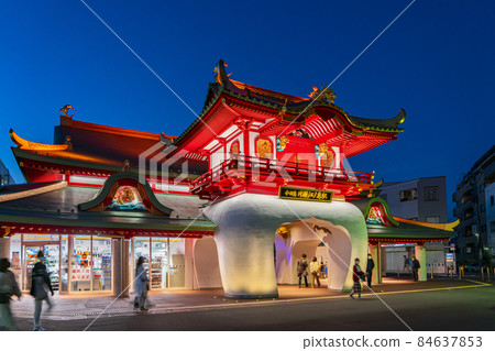 [神奈川縣] 燈火通明的片瀨江之島站 84637853