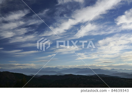 Clouds created by strong winds running over the mountains of the deep mountains Clouds created by strong winds running over the mountains of the deep mountains 84639343