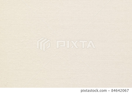 Natural cloth texture_cream beige fabric background 84642067