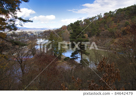 Takigaike and Bentenjima Garyu Park, Suzaka City, Nagano Prefecture 84642479