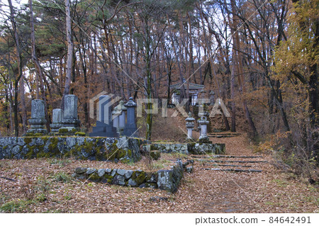 長野縣須坂市加流公園須坂領主堀直虎陵墓 84642491