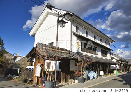Cityscape of Kura, Suzaka City, Nagano Prefecture 84642509