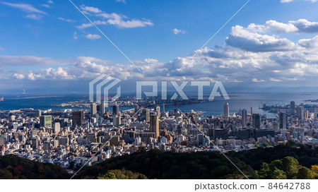 Scenery of Kobe Motomachi city 84642788