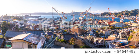 《Hiroshima Prefecture》 Kure City, Shipyard Cityscape 《Hiroshima Prefecture》 Kure City, Shipyard Cityscape 84644492